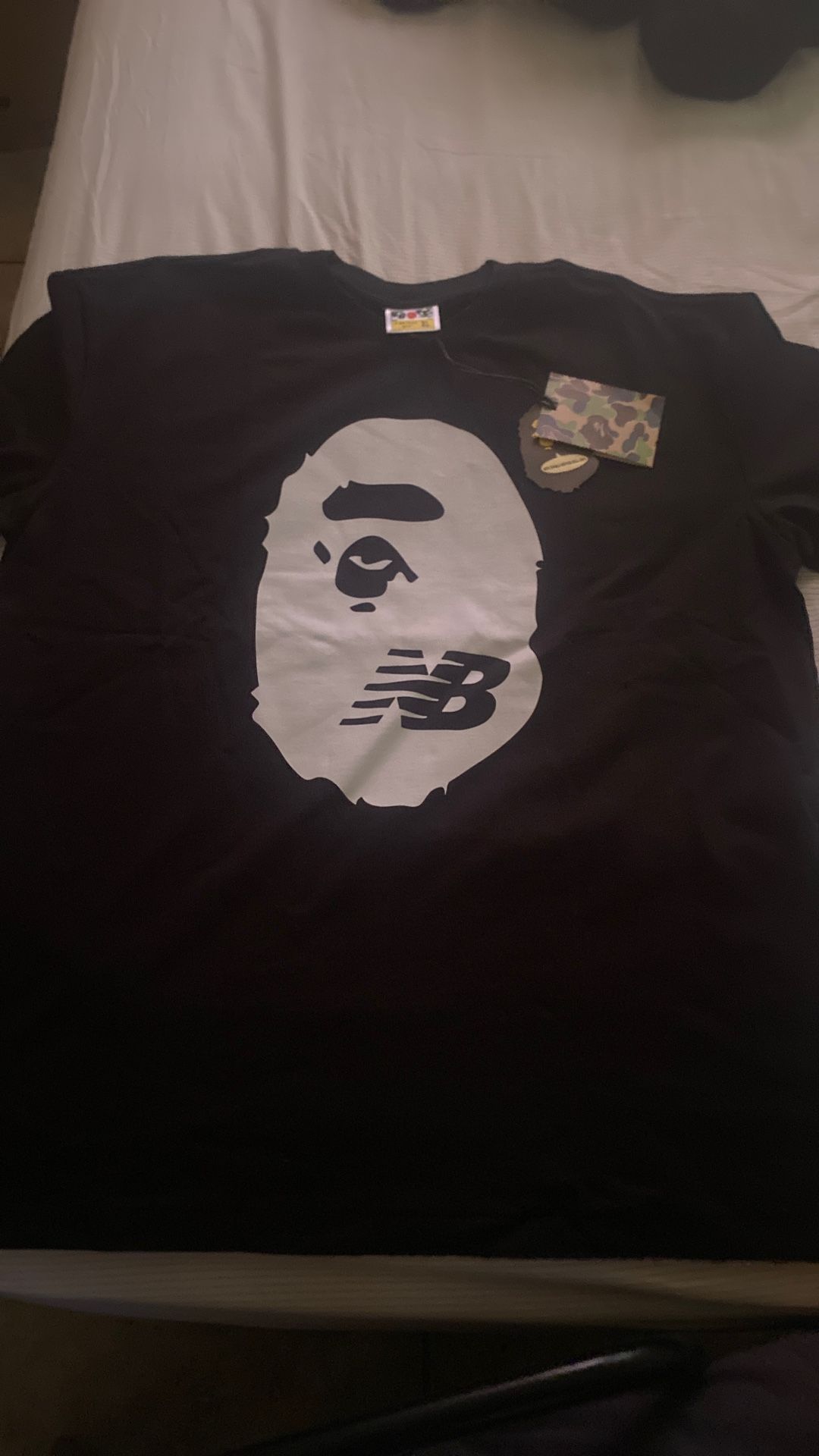 BAPE x New Balance Ape Head Tee