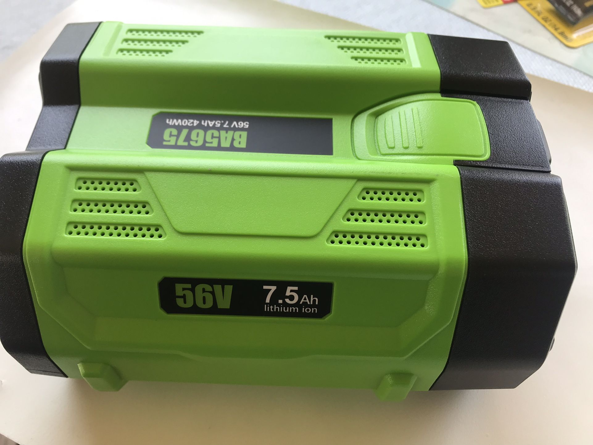 56v 7.5Ah ALI-ION BA5675 Replacement Battery For EGO POWER