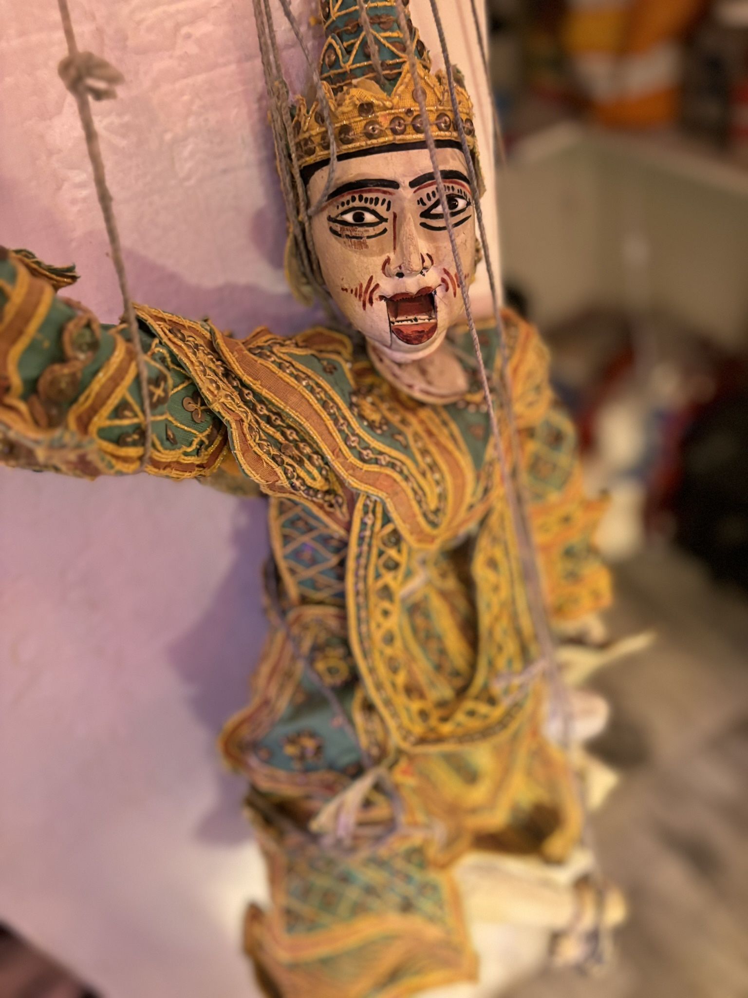 Antique Burmese Puppet