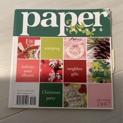 Paper Trends Book Scrapbooking And Card Making