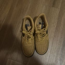 Nike Air Force 1 Low Wheat Black 
