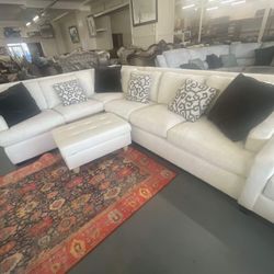 Leather Sectional L Shape