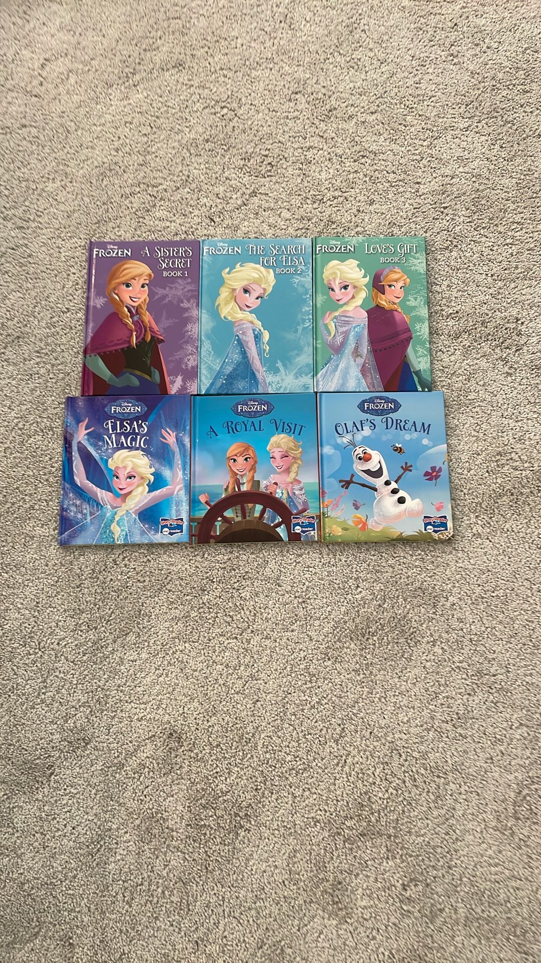 6 Disney Frozen Books