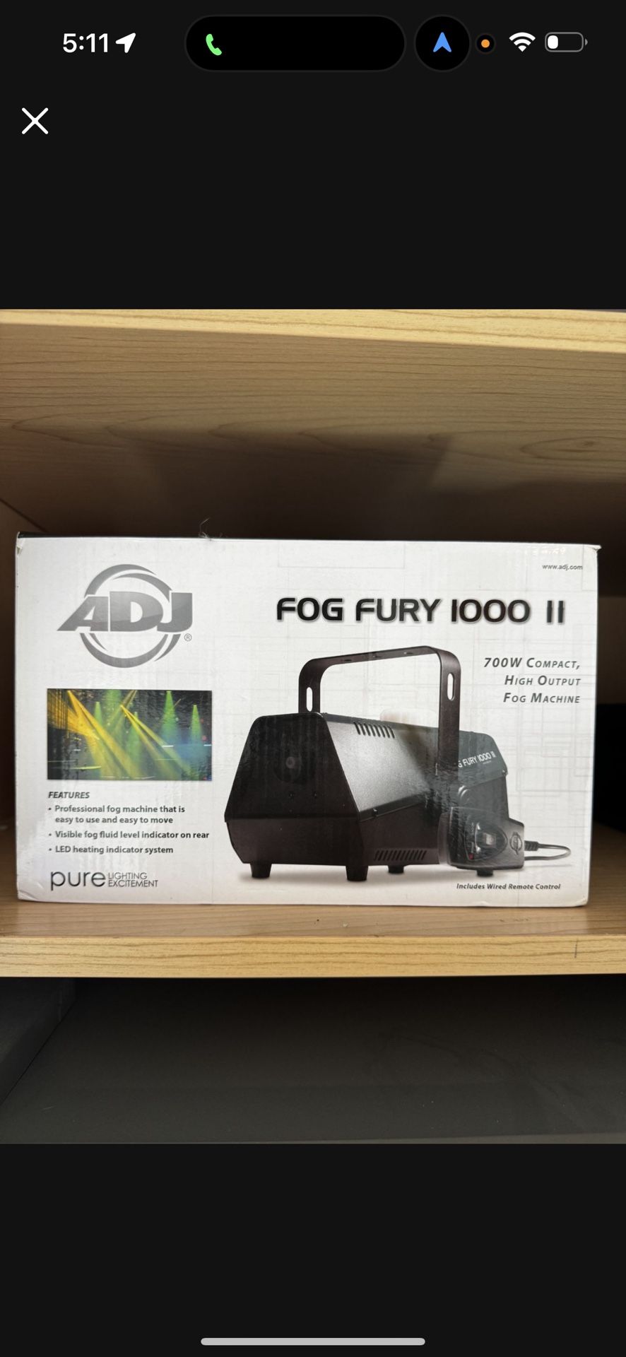 Fog Machine Furry 1000