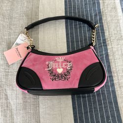 Juicy Couture Pink Heritage Shoulder Bag