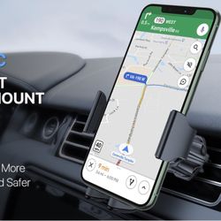 Miracase [Upgraded Car Phone Mount, Air Vent Cell Phone Holder, Universal Cradle Compatible with iPhone 14 Series/14 Pro Max/iPhone 13 Series/ 12/11/X