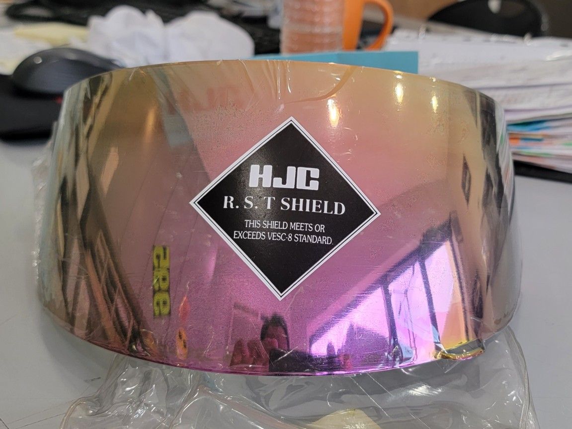 HJC Pink R.S.T Helmet Shield-NOS
