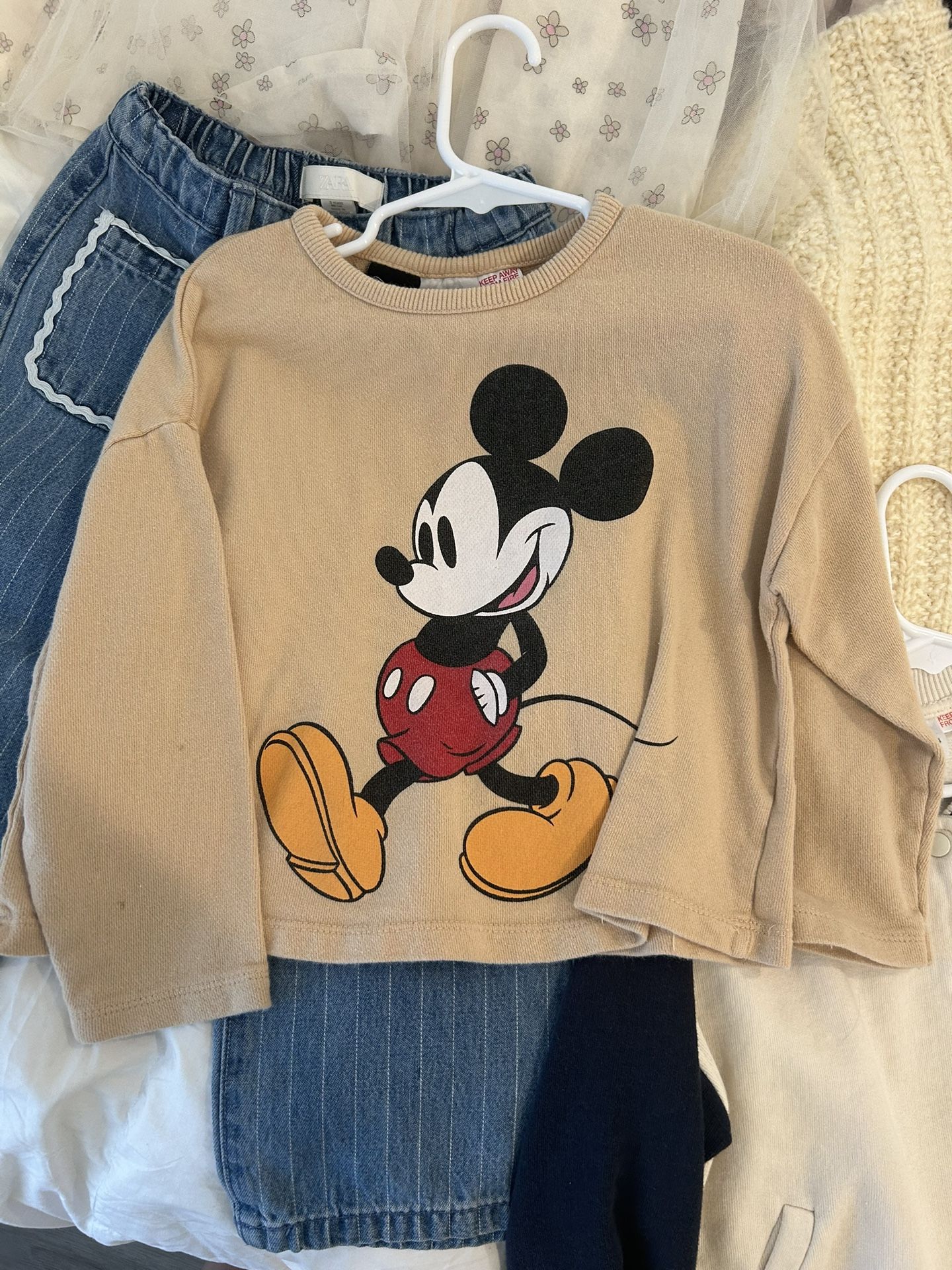 Zara Mickey Shirt