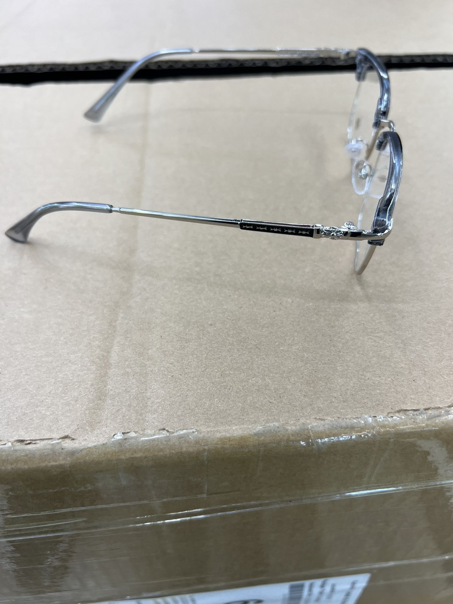 Chrome Heart Clear Glasses