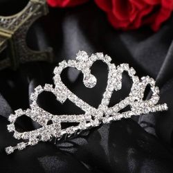 Tiara With Comb, New