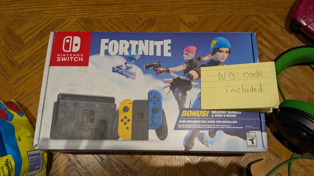 Fortnite Edition Nintendo Switch (NO CODE)