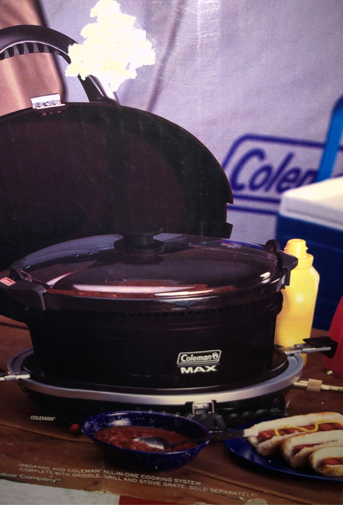 Coleman Stock Pot/Cooker new in box this is propane Pot perfect for camping