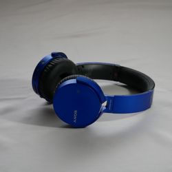 Sony WH-CH500 wireless Bluetooth headphones in blue