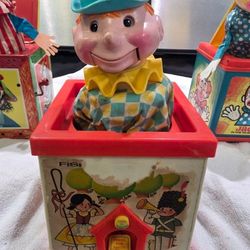 Vintage Fisher Price Jack in the box