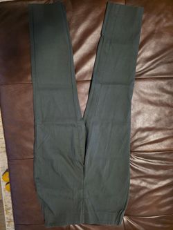 LOFT High Waist Curvy Skinny Pants Women’s Size 6 Olive Green Stretch Pull-On