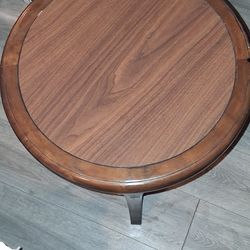 Wooden end table