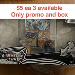 Pokemon black bolt white flare heavy hitter promo