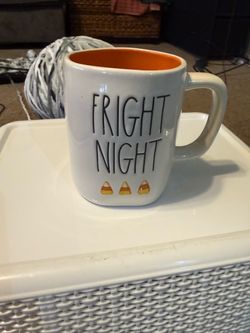 Rae Dunn Halloween Fright Night Mug