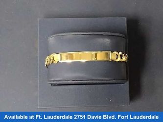 ID Bracelet - Yellow Gold 14k (.585) 14.9 grams 9 inch