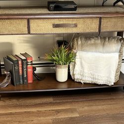 Pier One console table
