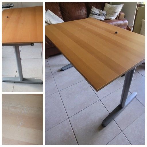 Sturdy And Spacious Desk -Ikea-