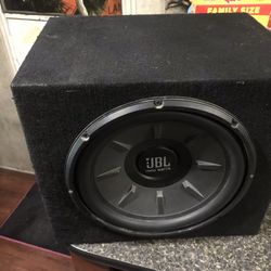 JBL subwoofer