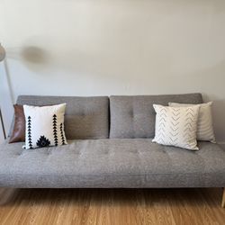 West Elm Mid-Century Modern Sofa Futon
