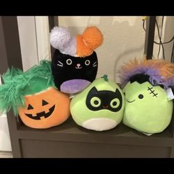 Halloween mini monsters pack 4.5-5” Squishmallows 