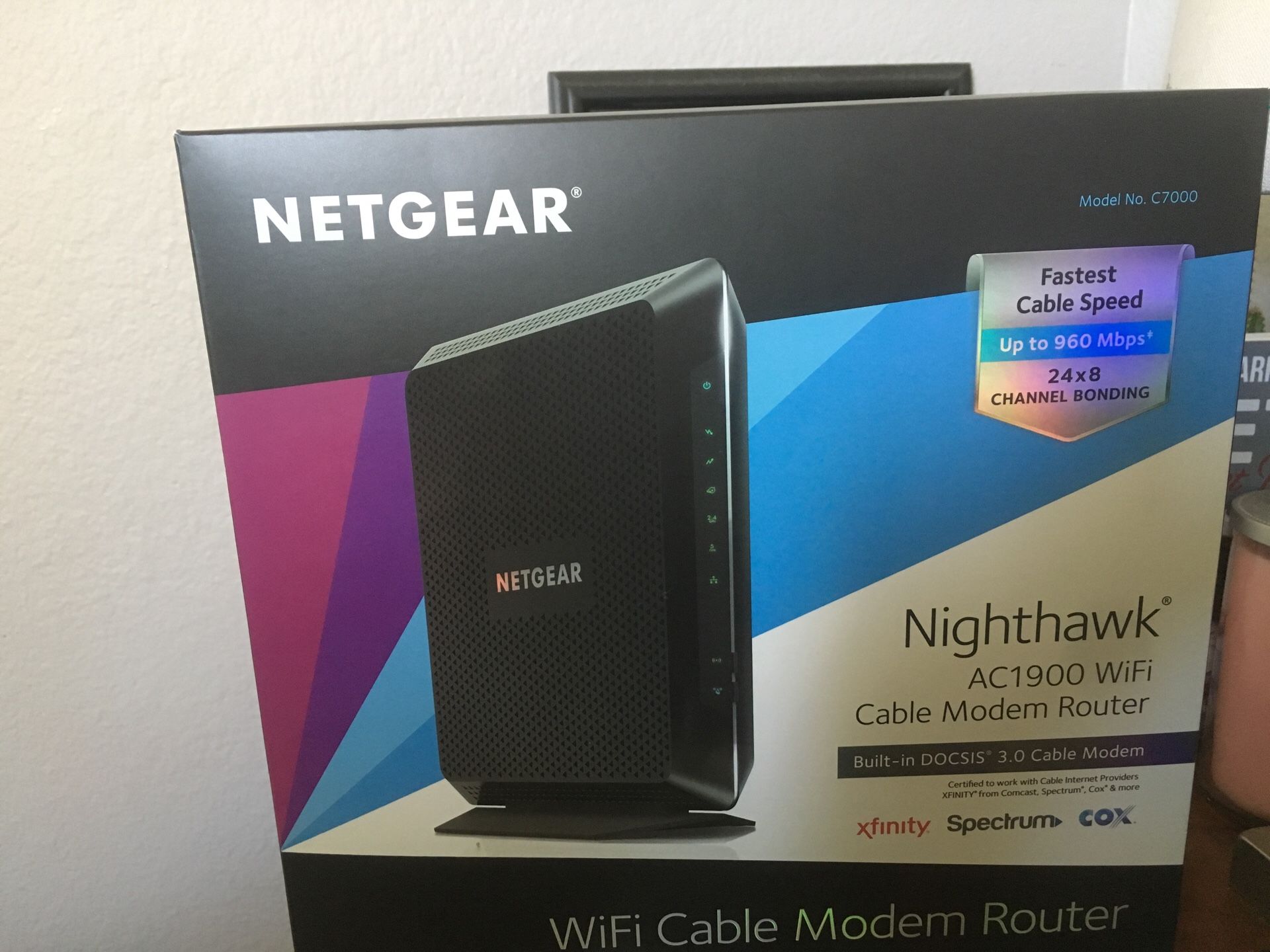 Netgear nighthawk dual-band AC1900 Router