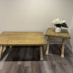 Coffee Table And Side Table