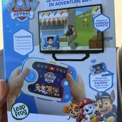 Paw Patrol Leap Frog Learning Video Game 