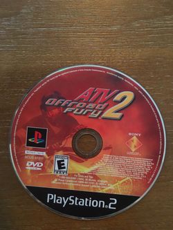 Sony PlayStation ps2 atv off-road fury 2