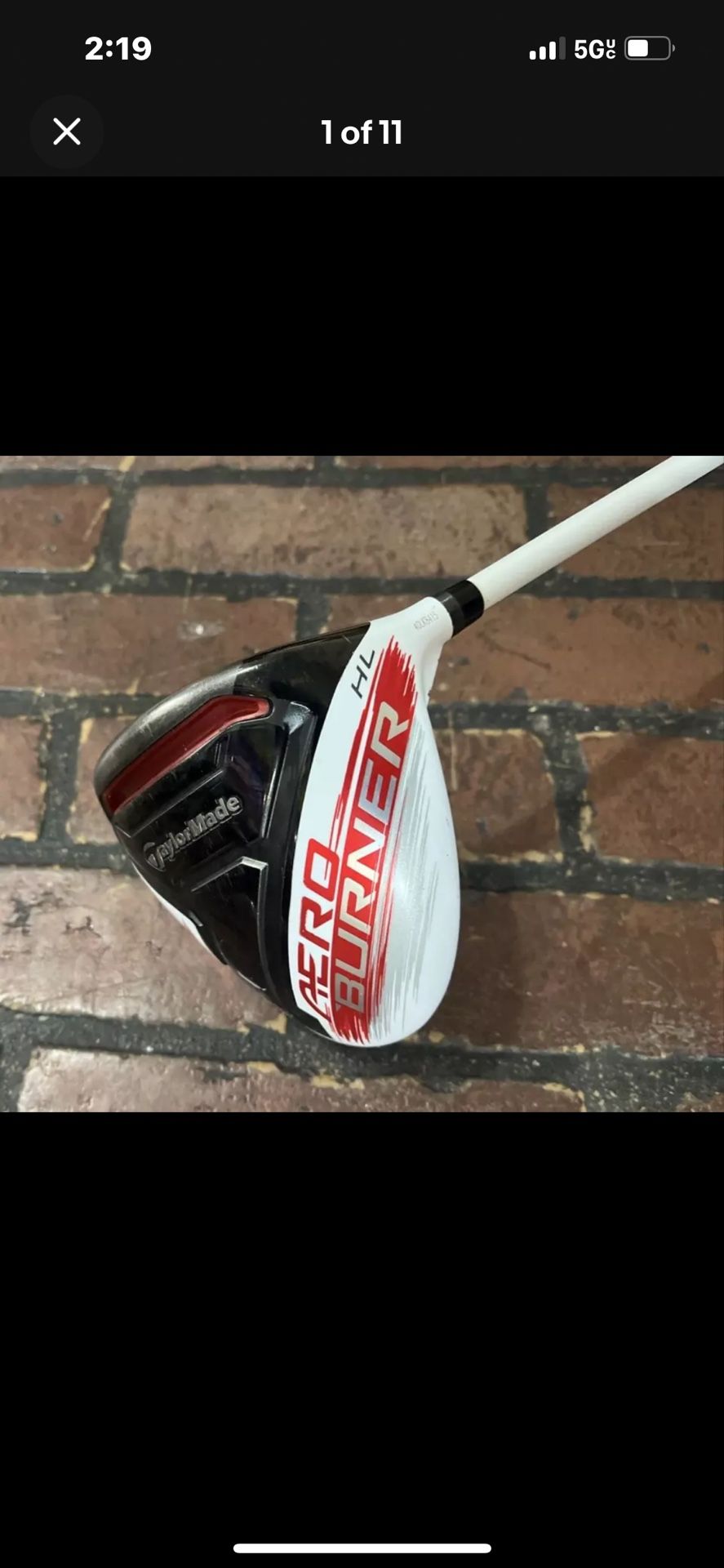 Taylormade Aero Burner HL Driver Regular Flex Right Handed