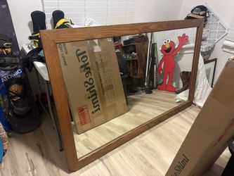 Oak Mirror 