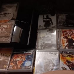 Playstation 3 And 17 Games