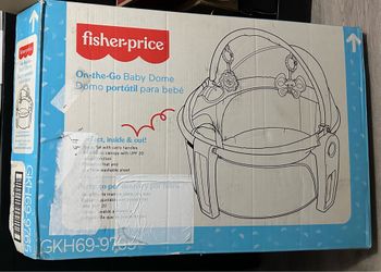 fisher price outdoor bassinet dome pebble beach