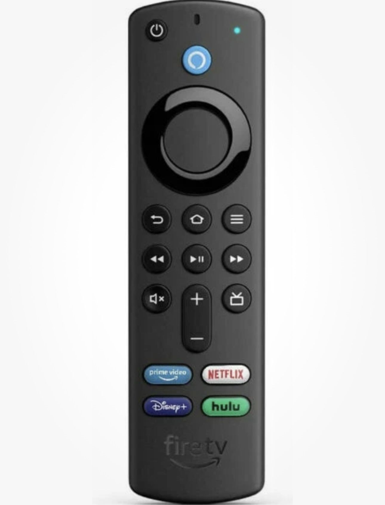 Amazon Alexa Voice Remote 3rd Gen for Fire TV - Black