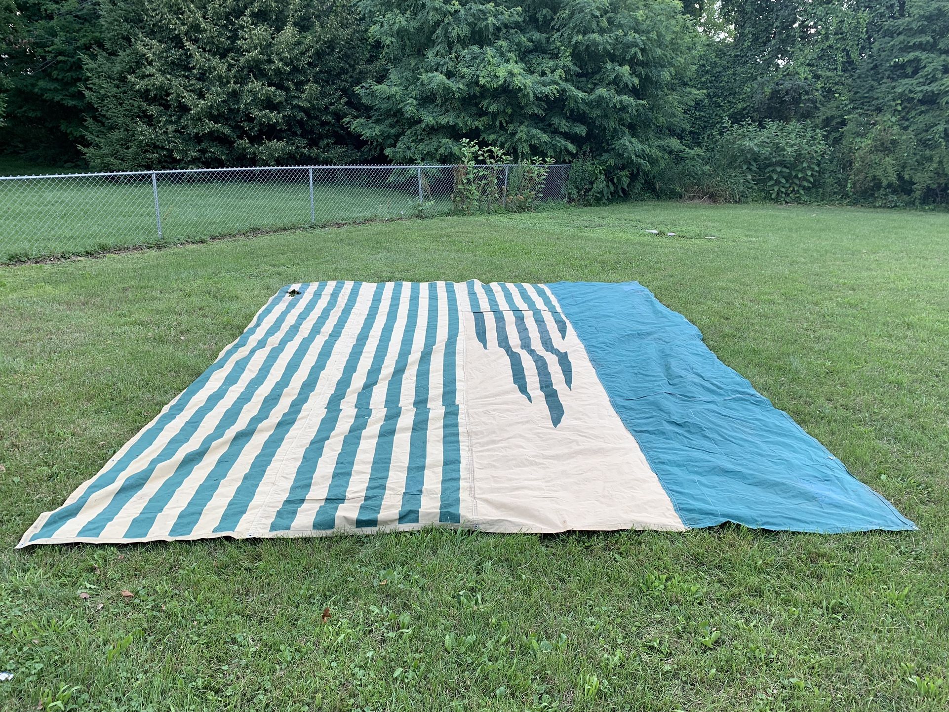 Canvas Tarp 14x18