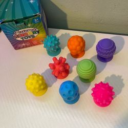 Textured Sensory Fidget Toys – Classroom / OT / Special Needs – 8pc