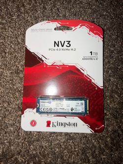Kingston NV3 1TB PCIe 4.0 NVMe M.2 SSD