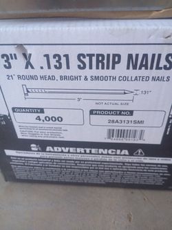 Framing nails 3" & 2" 1/2