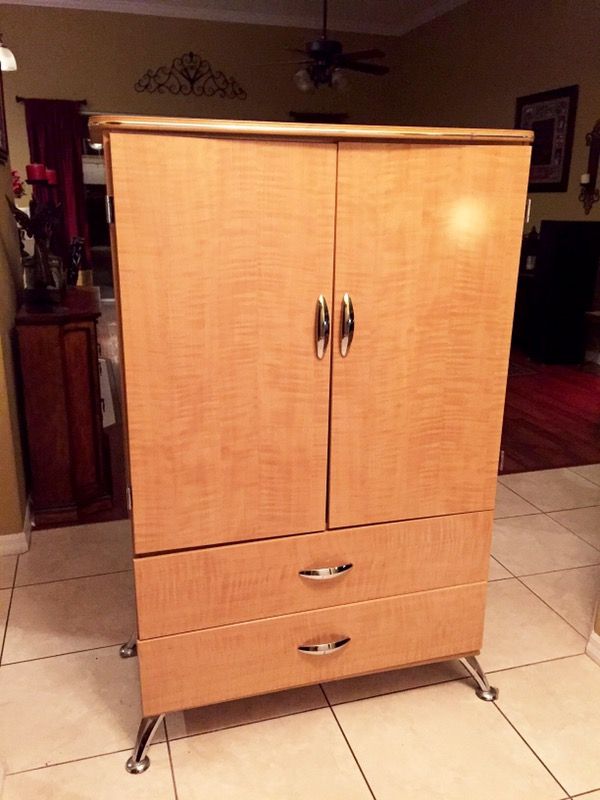 Spectra Armoire Replicated Maple Grain From Ashley Furniture For In Plant City Fl Offerup Spectra Armoire Replicated Maple Grain, Ashley Furniture Wardrobe Closet