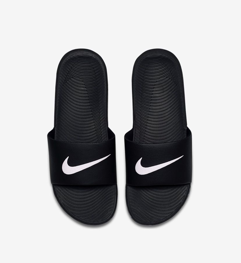 Nike Kawa black slides sandals men’s size 13 new