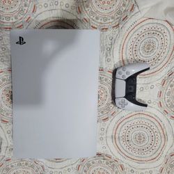Sony PS5 Blu-Ray Edition Console - White 1TB  Plus 8 Games