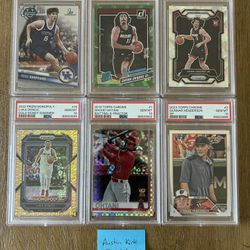 PSA SPORTS CARDS FOR SALE - Basketball, Football and Baseball Cards