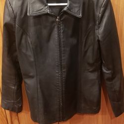 Womens Black Leather Jacket