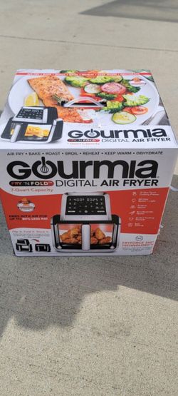 Gourmia 7-Qt. Fry ‘N Fold Digital Air Fryer 
