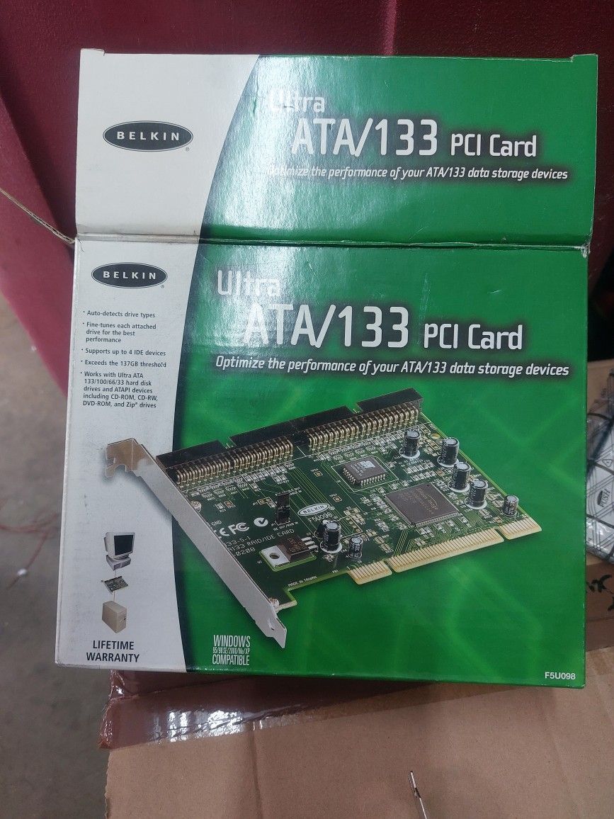 Belkin Ultra ATA/133 PCI CARD