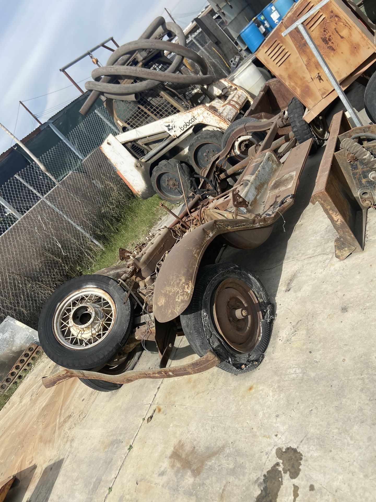 Model A Frame Engine Transmission Rear end for Sale in Phillips Ranch