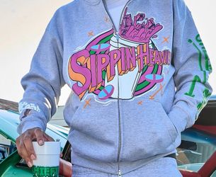 Authentic deadtsock sippin heavily XXXL jacket